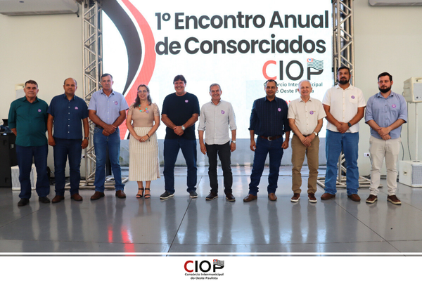 1º Encontro Anual de Consorciados do CIOP fortalece integração entre 40 municípios do Oeste Paulista