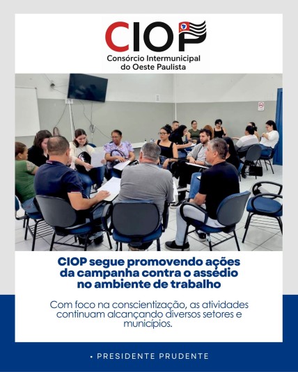CIOP SEGUE PROMOVENDO AÇÕES DA CAMPANHA CONTRA O ASSÉDIO NO AMBIENTE DE TRABALHO