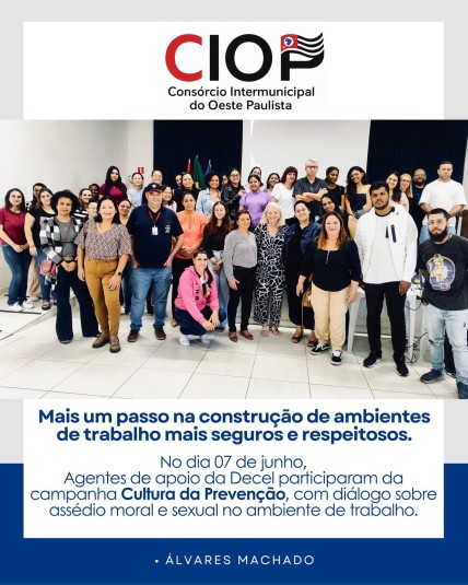MAIS UM PASSO NA CONSTRUÇÃO DE AMBIENTES DE TRABALHO MAIS SEGUROS E RESPEITOSOS