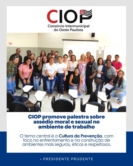 PALESTRA SOBRE ASSÉDIO MORAL E SEXUAL NO AMBIENTE DE TRABALHO